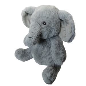 Nitori Elephant Stuffed Elephant Gray 10.5" tall